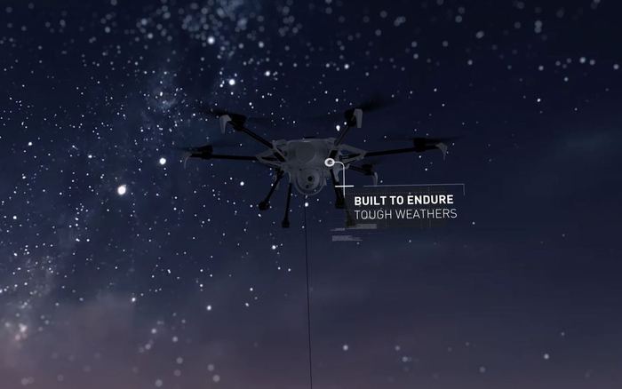Elistair – Drone Orion - vidéo produit en animation 3D