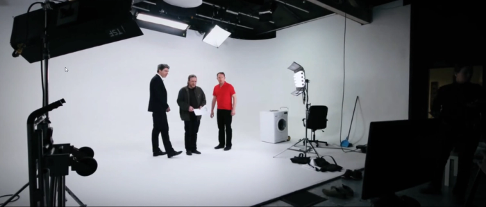 Timelapse de tournage en studio