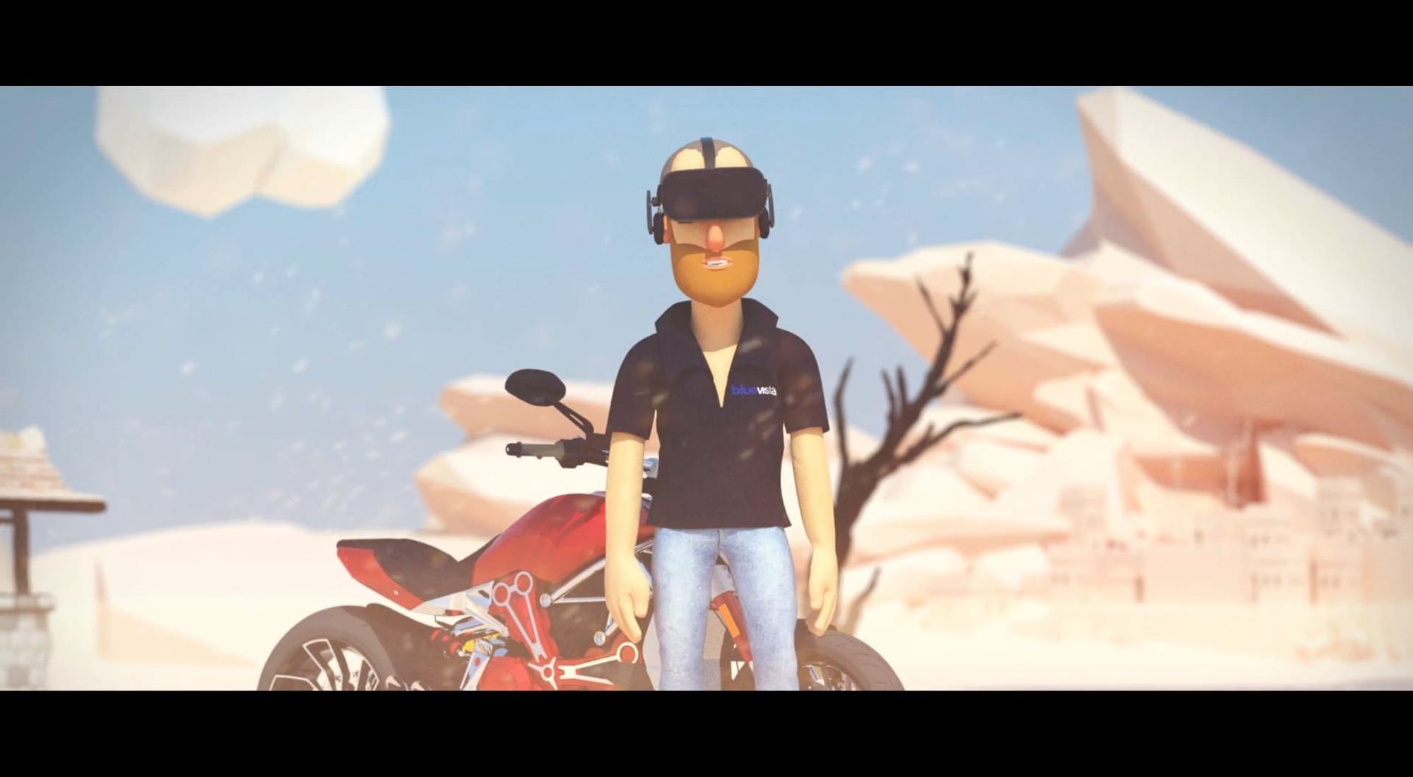 Bluevista creative | “A virtual world #1: the motorbike”