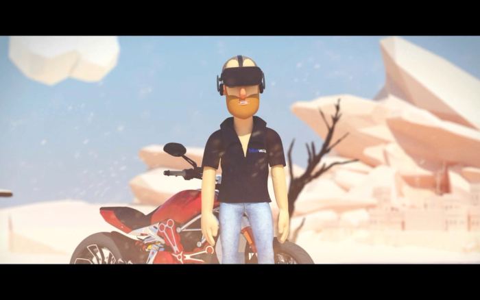 Bluevista creative | « Un monde virtuel #1 : la moto »