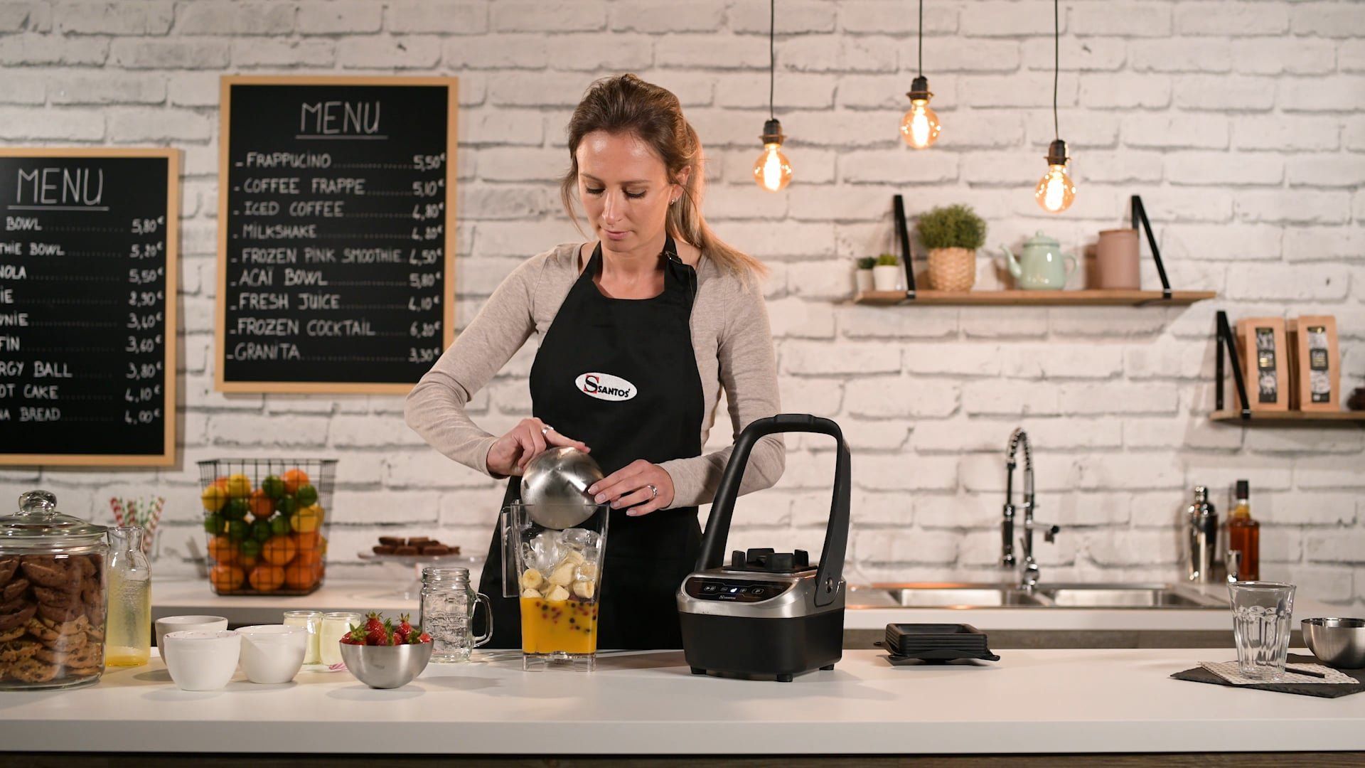 SANTOS Blender 66 Présentation vidéo studio