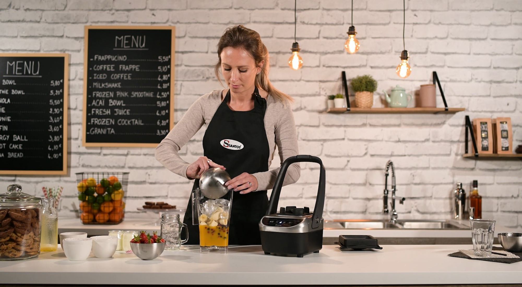 SANTOS Blender 66 Présentation vidéo studio
