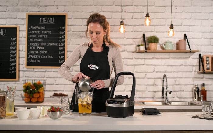 SANTOS Blender 66 Présentation vidéo studio