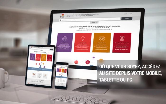 OPIIEC - motio design site internet