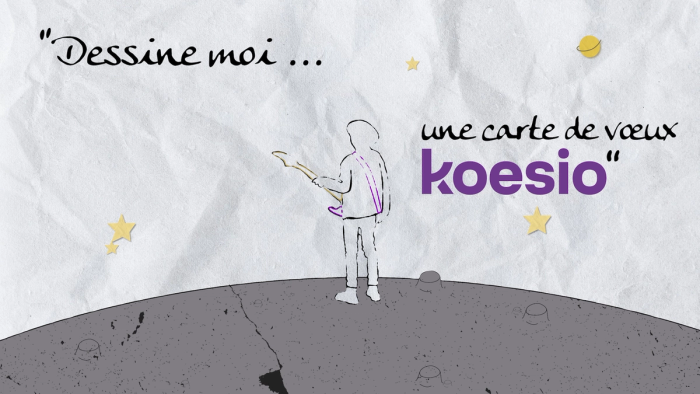 Koesio — la carte de vœux jouée par les enfants des collaborateurs