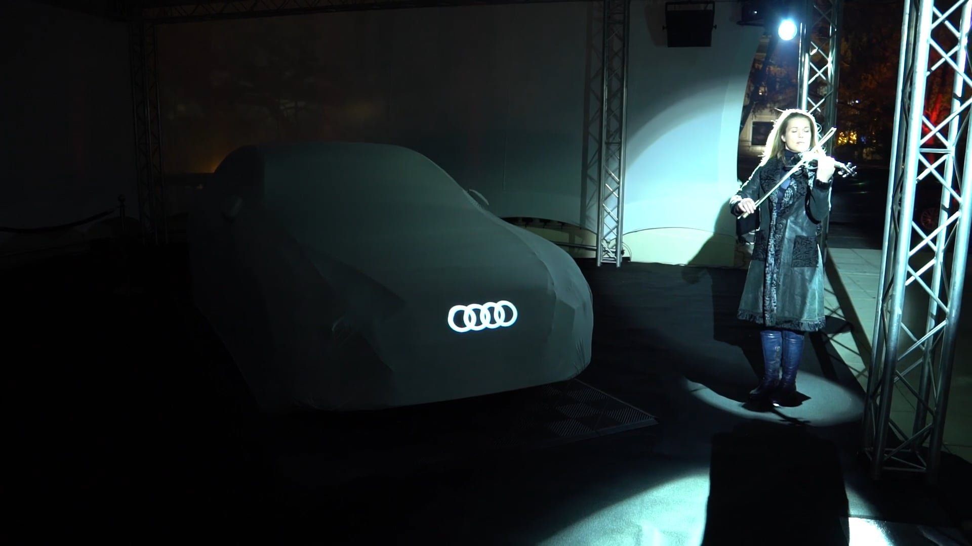Video Mapping véhicule Audi A8