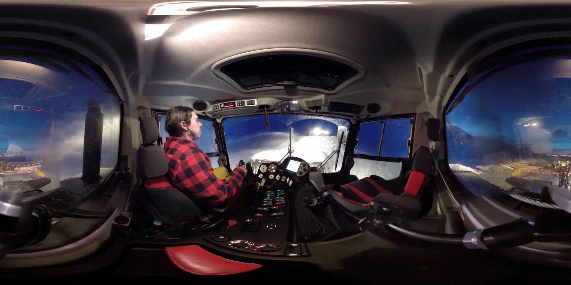 Pisten Bully – Dameuse video 360 VR