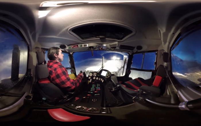 Pisten Bully – Dameuse video 360 VR