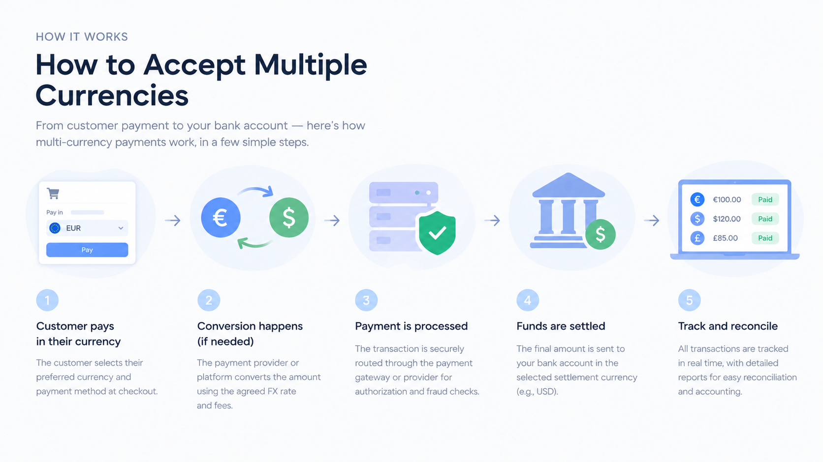 How to accept multiple currencies - Fuze Business 