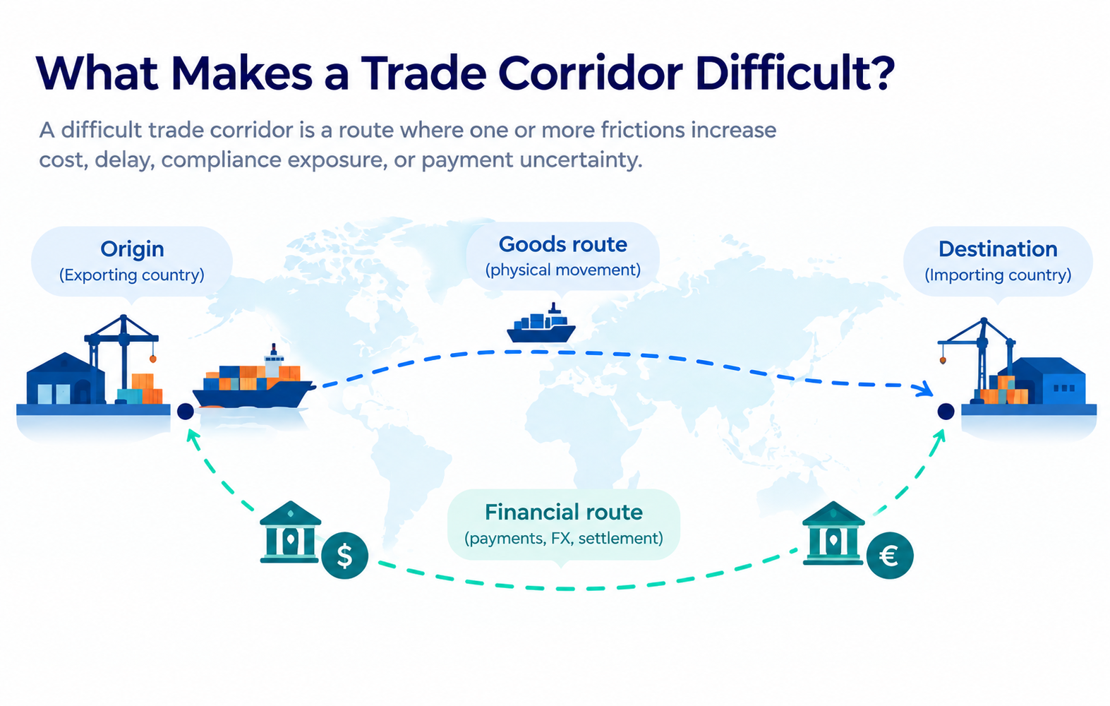 What makes a trade corridor difficult - Fuze Business
