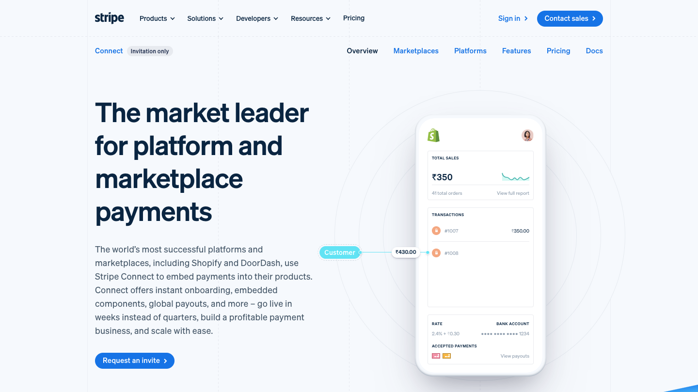 Stripe Connect - Fuze Business