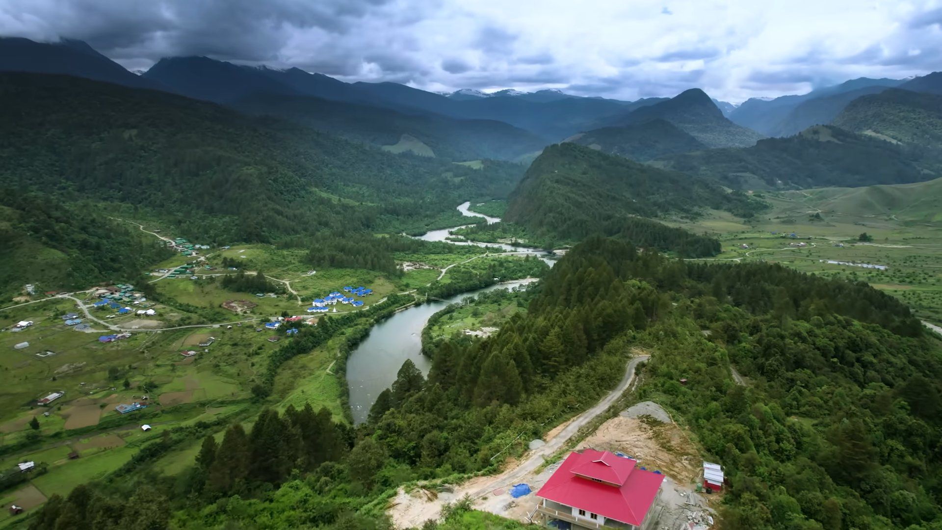 Menchukha Village , Arunachal Pradesh