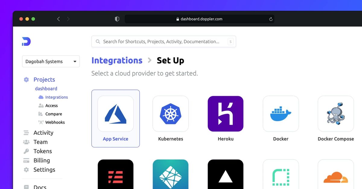 Azure App Services Secrets Sync Integration