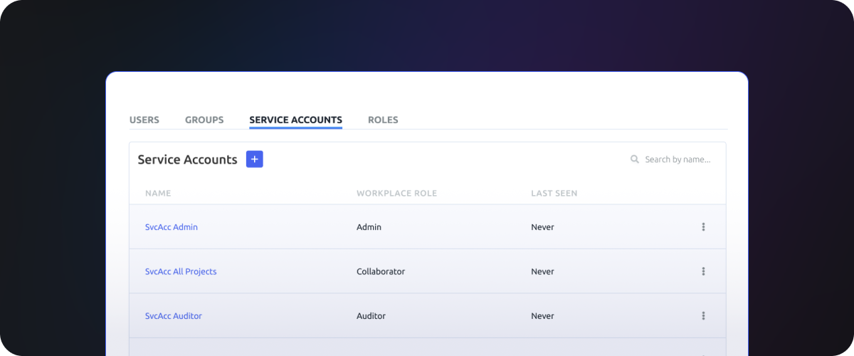 Service Accounts Now Available on Team and Enterprise Plans
