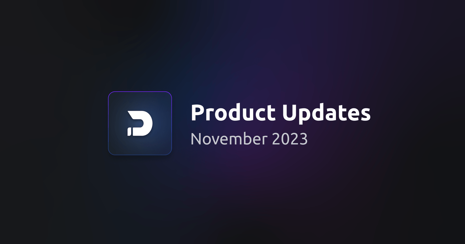 November '23 Doppler Product Update
