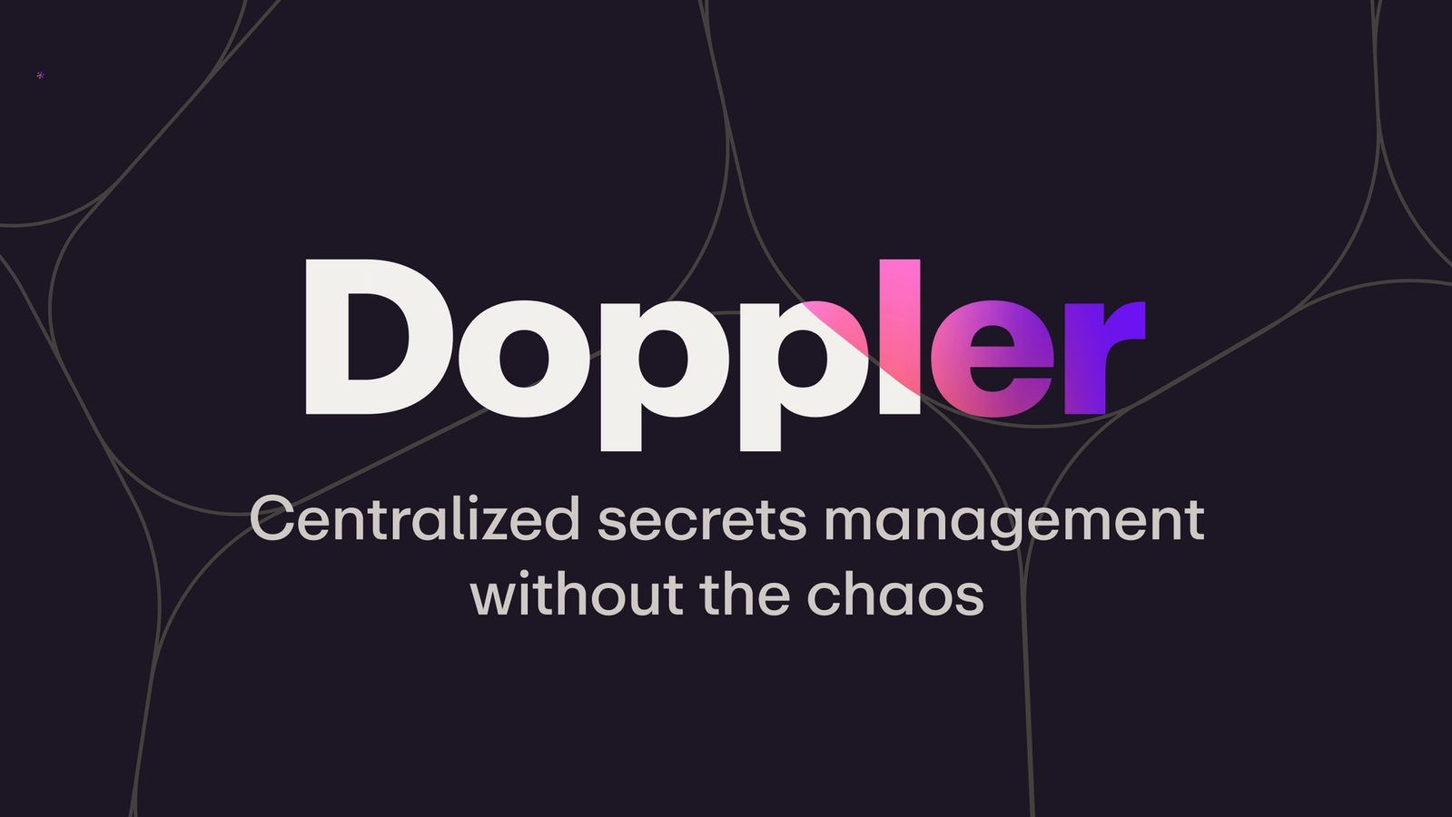 Doppler Centralized cloud-based secrets management platform logo