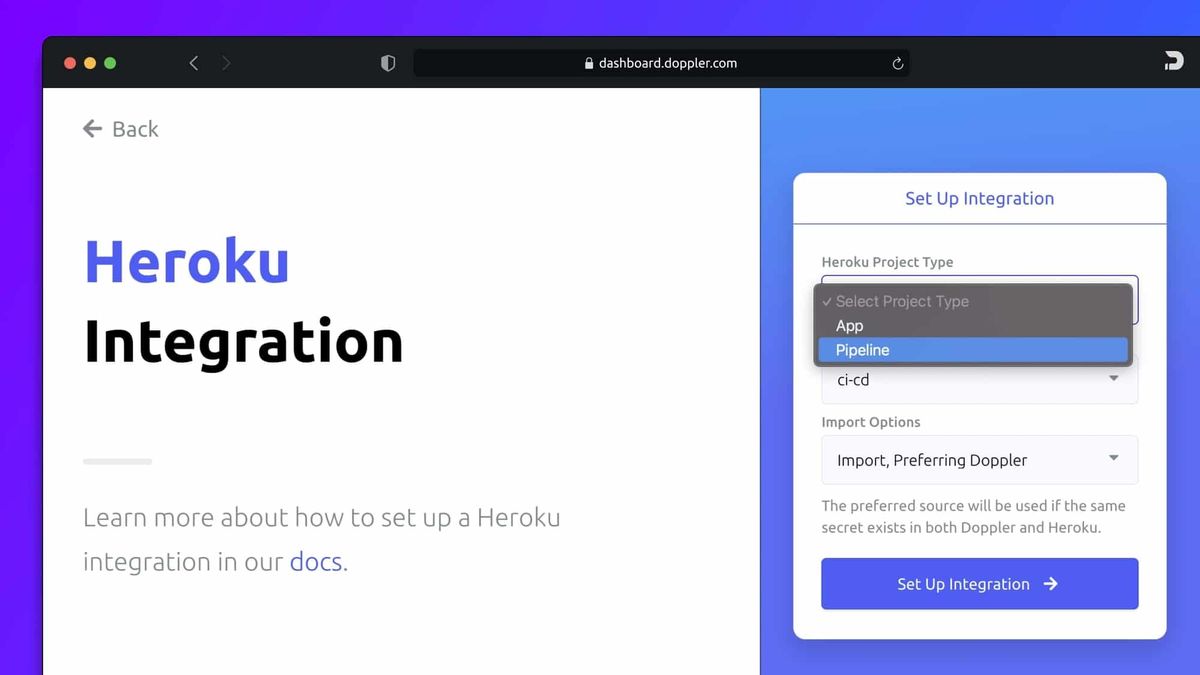 Heroku Integration Pipeline Apps Support