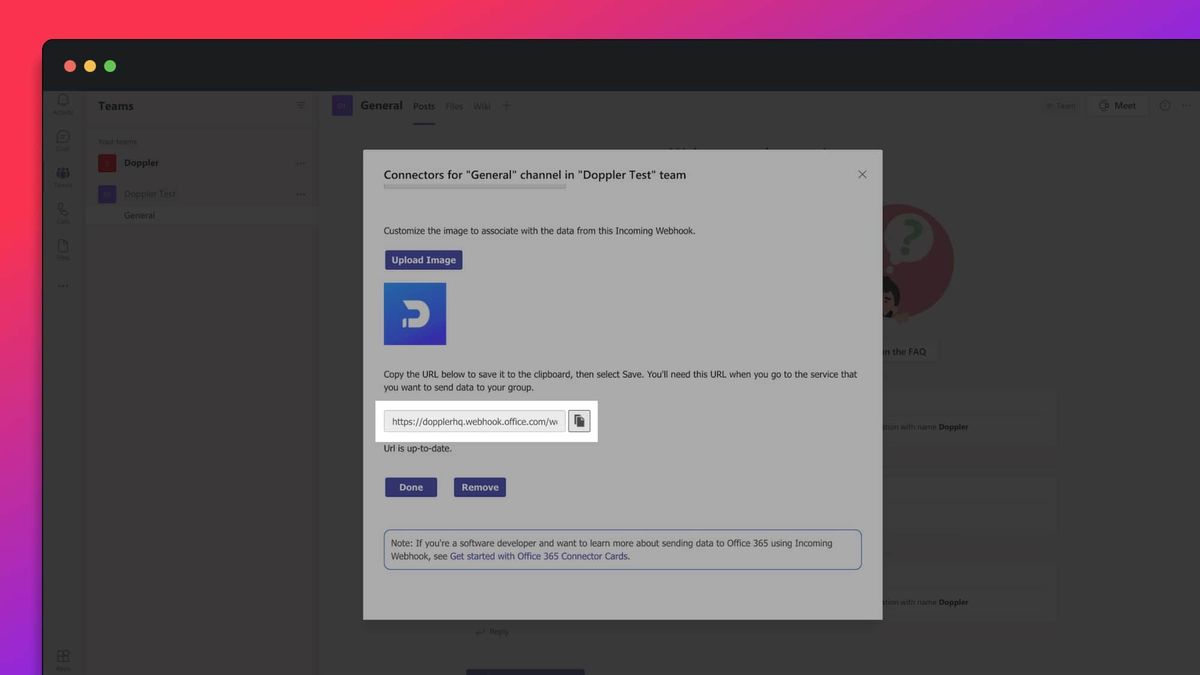 Send Activity Logs to a Microsoft Teams Channel