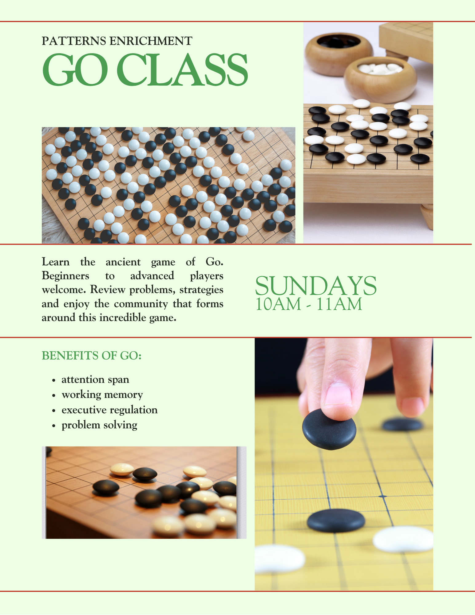 Flyer for Go