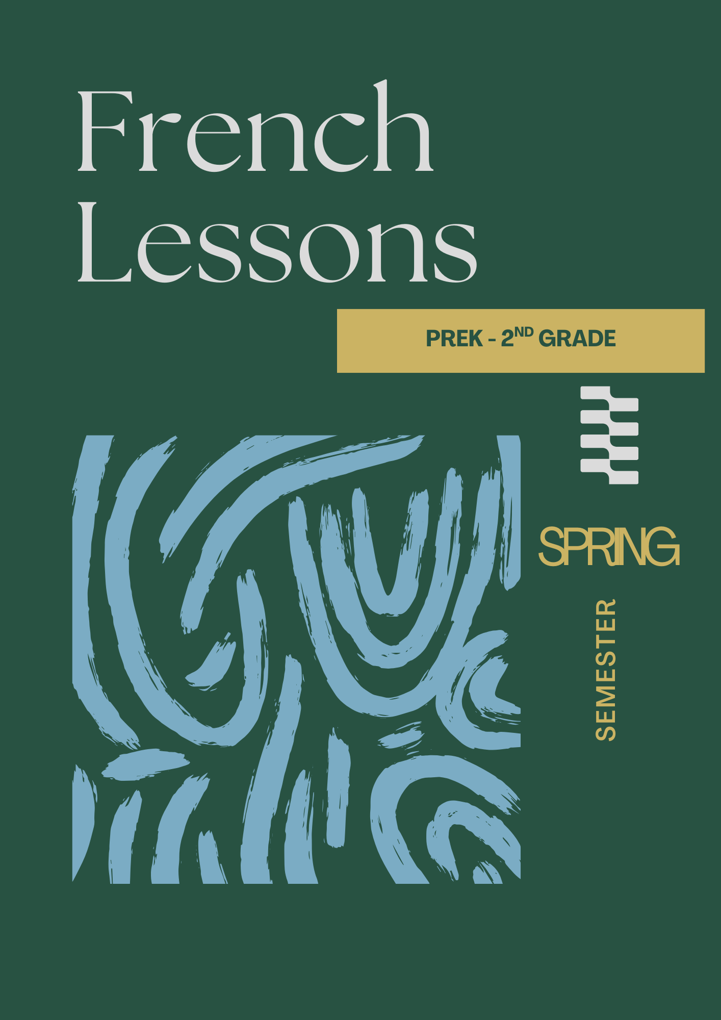 French Lessons Flyer