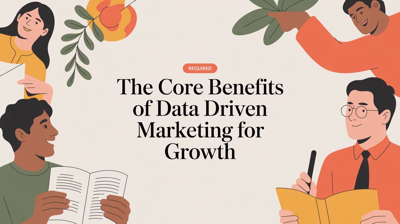 The Core Benefits of Data Driven Marketing for Growth