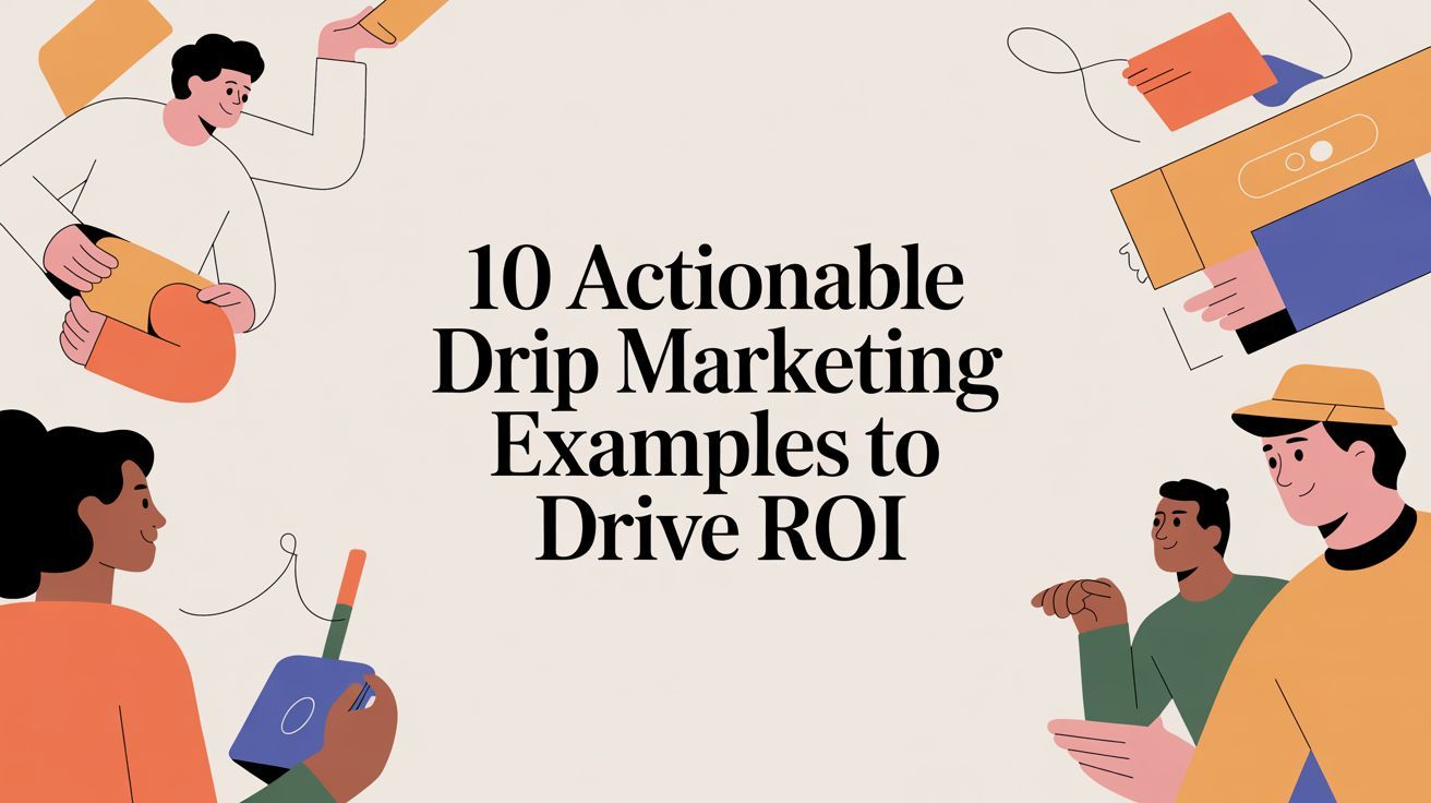 10 Actionable Drip Marketing Examples to Drive ROI