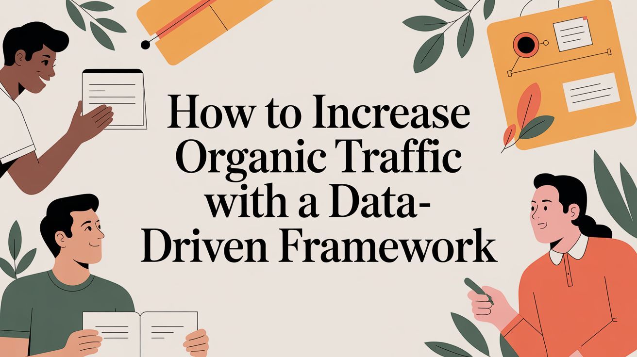 How to Increase Organic Traffic with a Data-Driven Framework