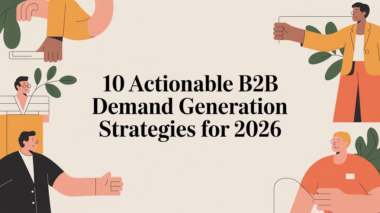 10 Actionable B2B Demand Generation Strategies for 2026