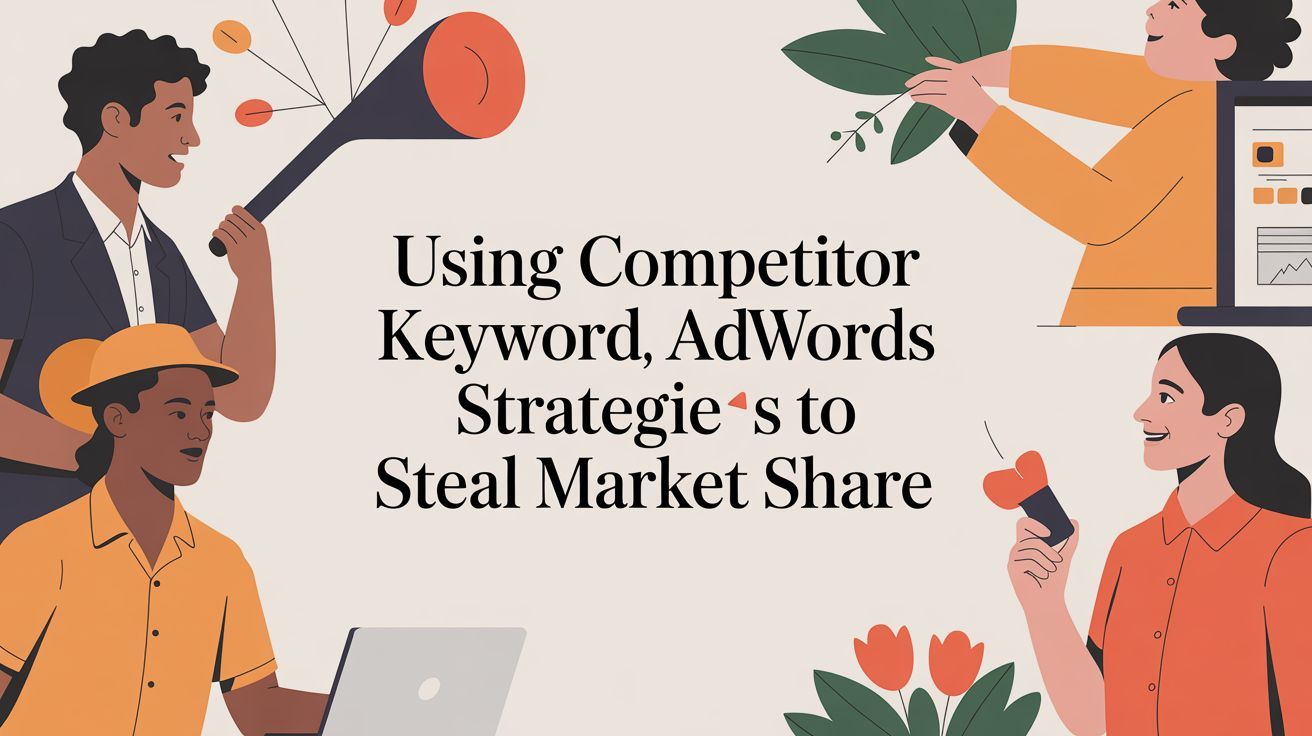 Using Competitor Keywords in AdWords to Steal Market Share