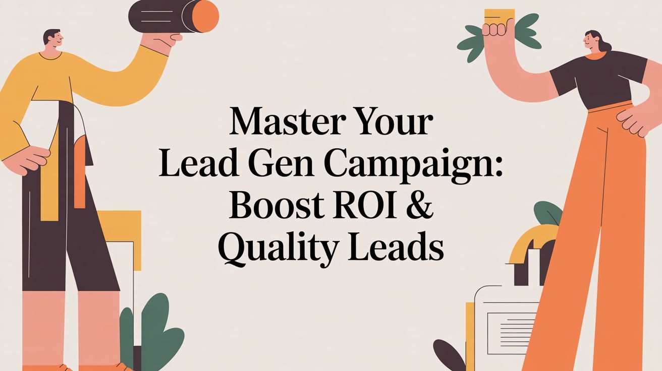 Master Your Lead Gen Campaign: A Guide to Driving ROI & High-Quality Leads in 2026