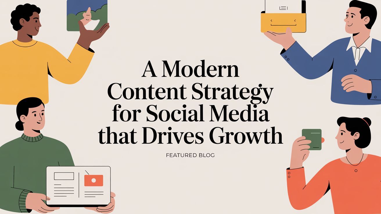 A Modern Content Strategy for Social Media That Drives Growth