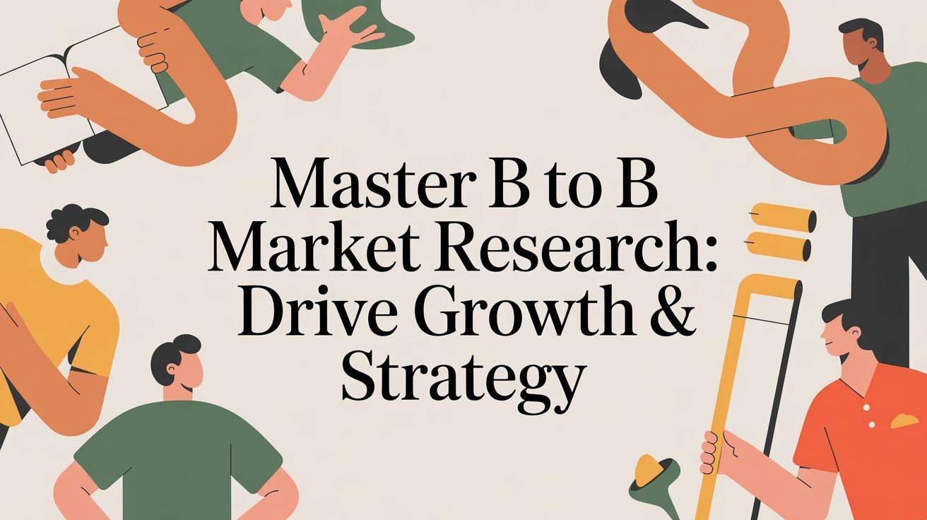 Master b to b market research: Drive Growth & Strategy