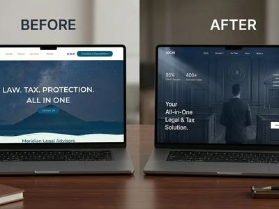 Meridian Legal Advisors - Law Firm Website Redesign