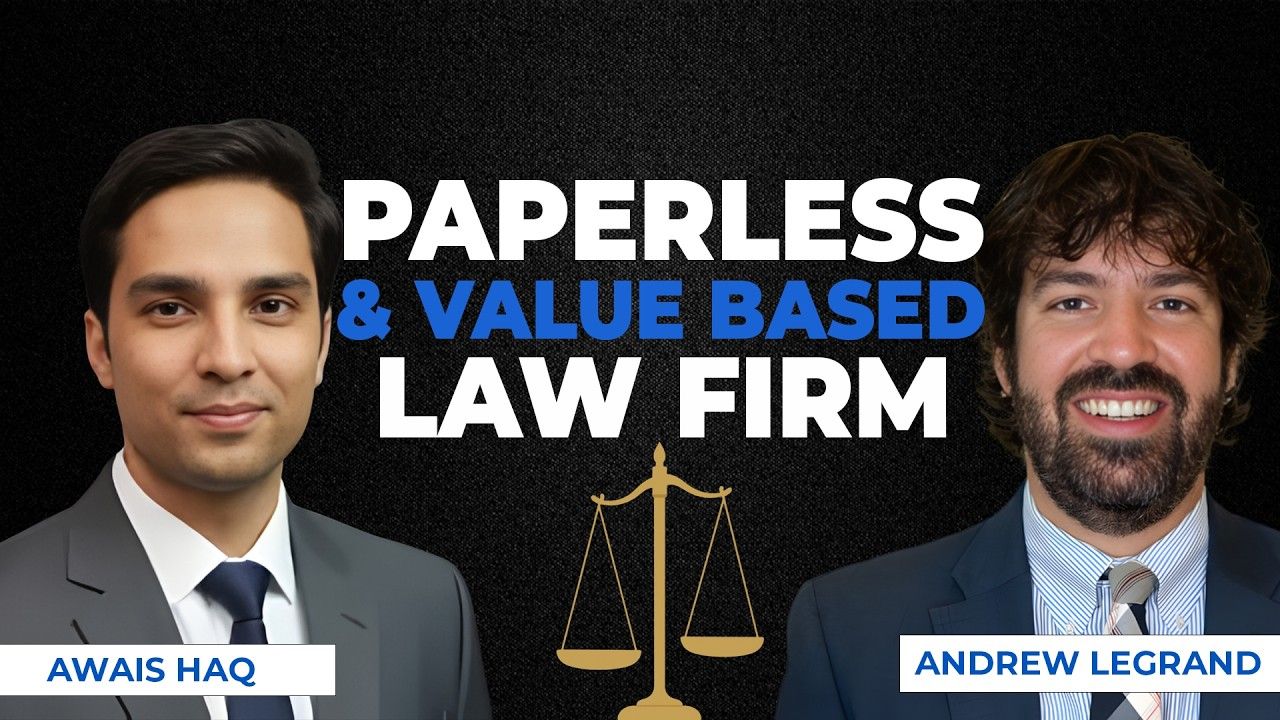 Building a Future-Proof Law Firm: Paperless Offices, Value Pricing, and AI