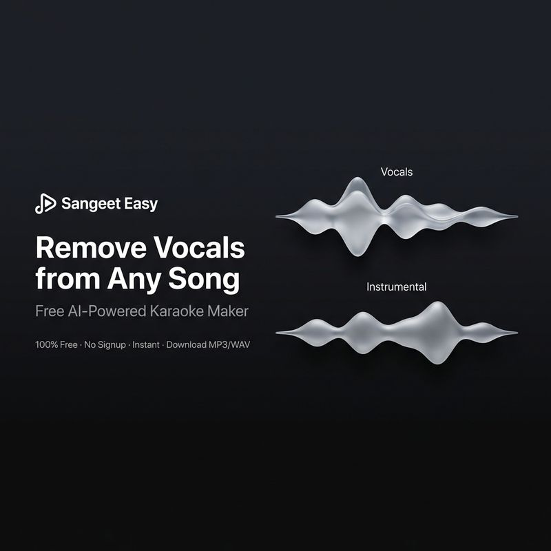 How to Remove Vocals from Any Song for Free – Best Online Vocal Remover 2026
