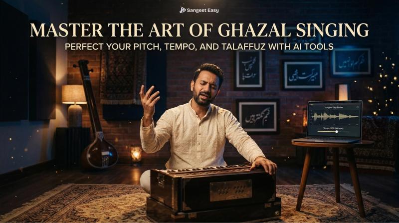 Ghazal Singing Tips: Finding the Right Pitch and Tempo for Practice (Complete Guide)