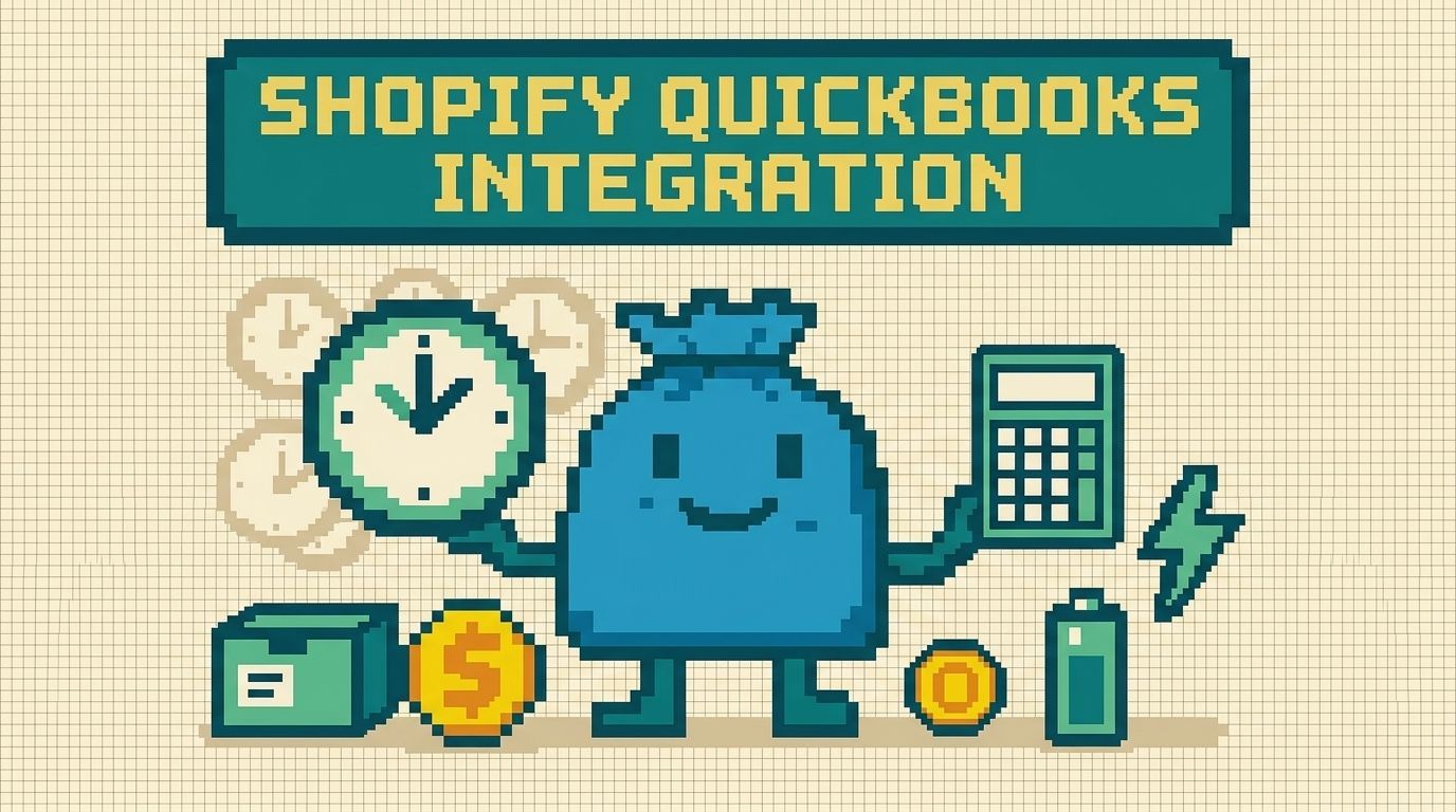 Illustration showing shopify quickbooks integration concepts — How to Set Up a Shopify QuickBooks Integration (2026) by Ottit