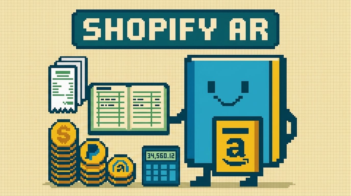 Illustration showing accounts receivable management concepts — Accounts Receivable Management for Shopify Brands by Ottit