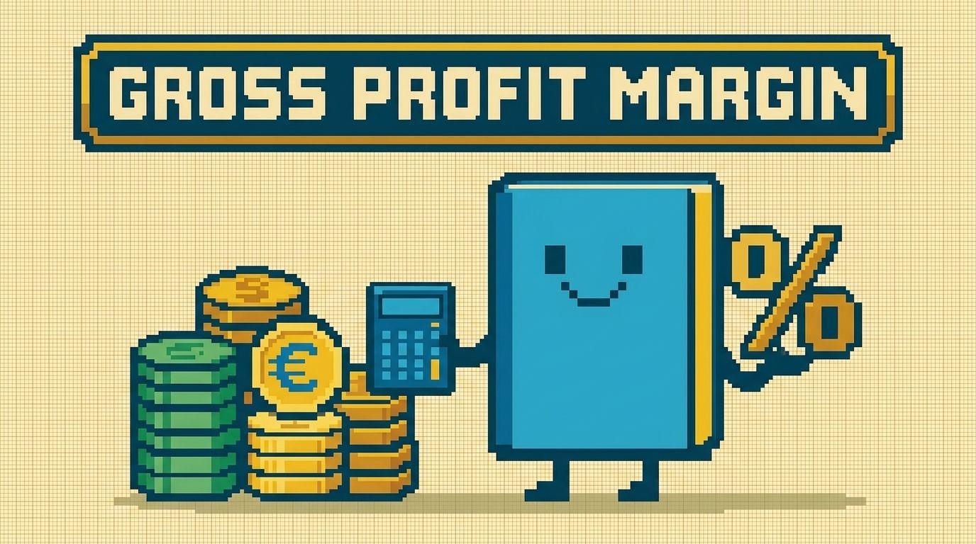 Illustration showing what is a good gross profit margin concepts — What Is a Good Gross Profit Margin for Shopify Brands? by Ottit