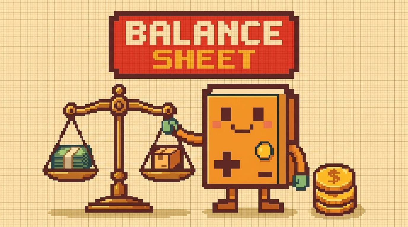 Illustration showing how to read a balance sheet concepts — How to Read a Balance Sheet A Shopify Founder's Guide by Ottit