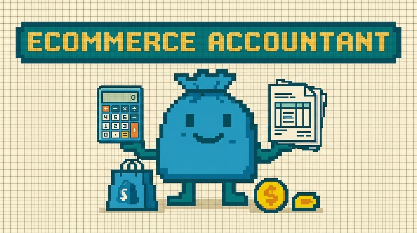 Illustration showing ecommerce accountant concepts — What an Ecommerce Accountant Actually Does (Buyer's Guide) by Ottit