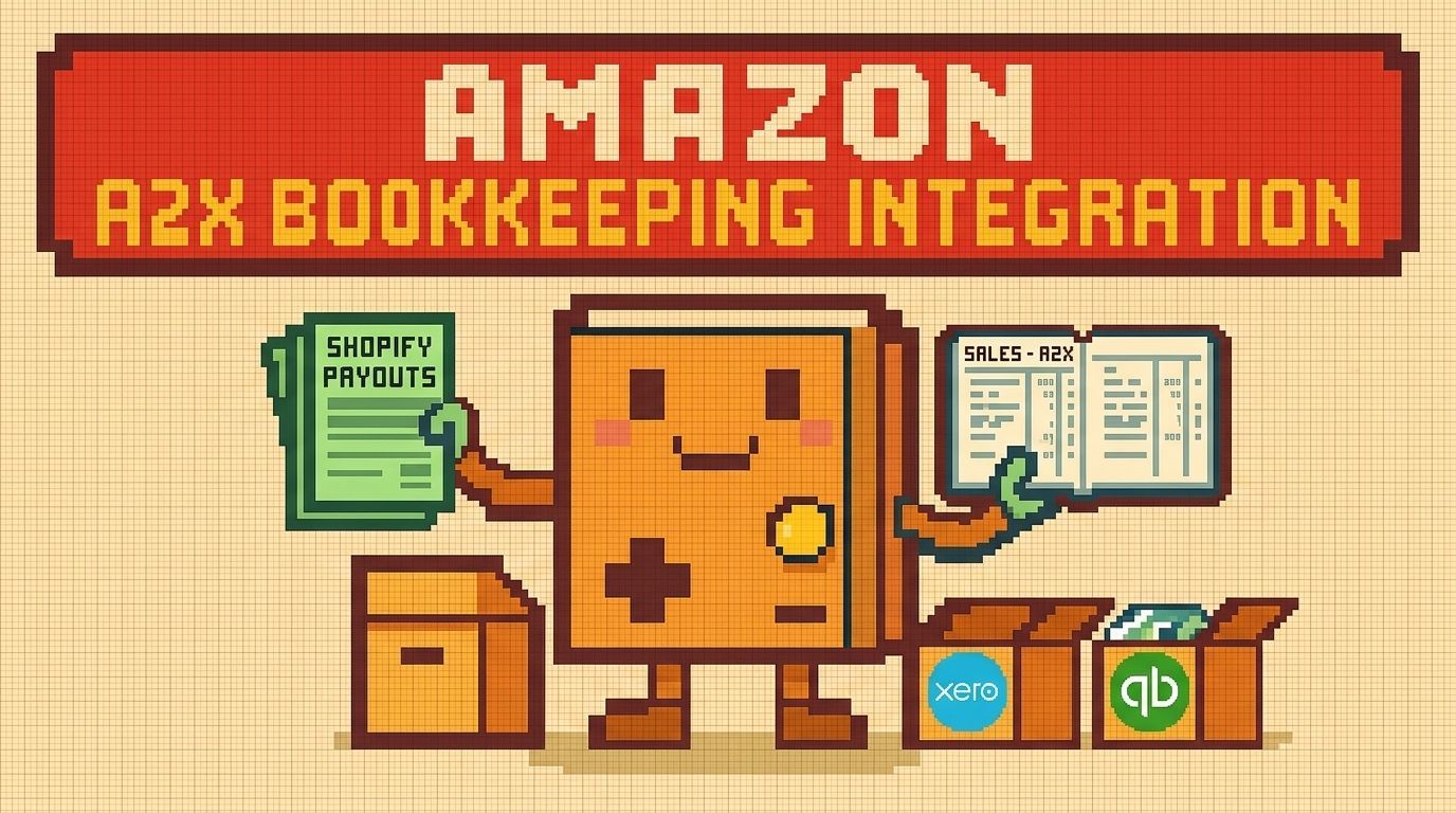 Illustration showing a2x bookkeeping integration concepts — A2X Bookkeeping Integration How Ottit Runs It for Shopify by Ottit