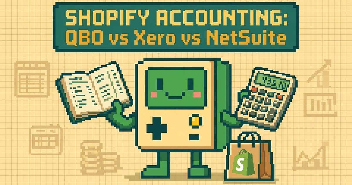 Ecommerce Accounting Software: QBO vs Xero vs NetSuite