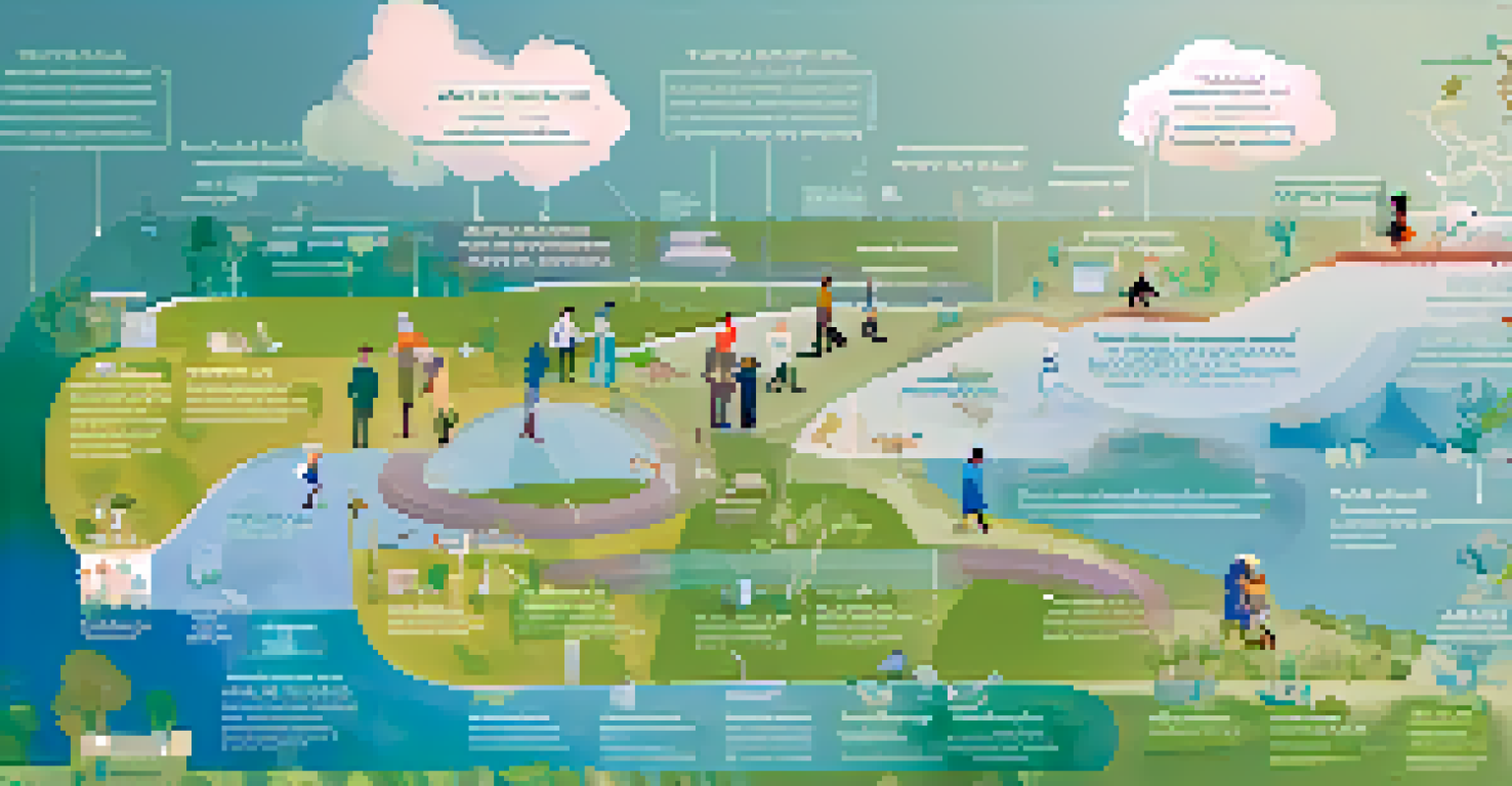 An infographic showing the stages of rare disease diagnosis with icons and text, using soft blue and green colors.