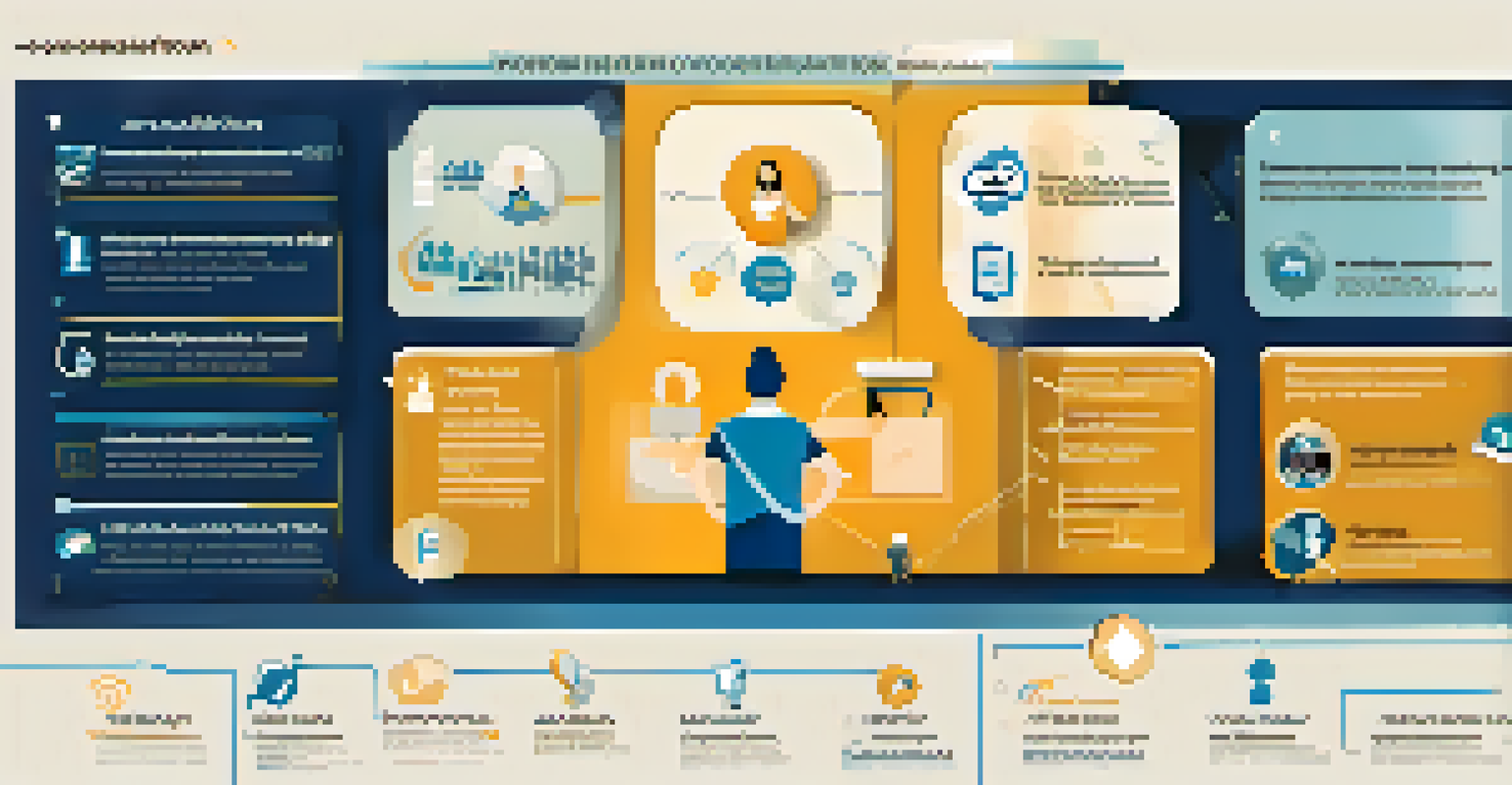 An infographic highlighting telehealth regulations for psychologists with icons and text in a blue theme.