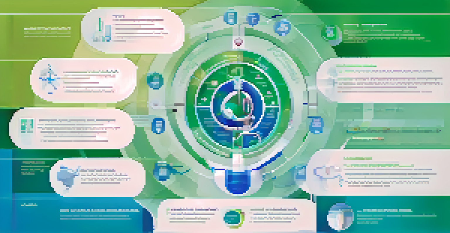An infographic illustrating the stages of translational medicine with icons and text in a calming color scheme.