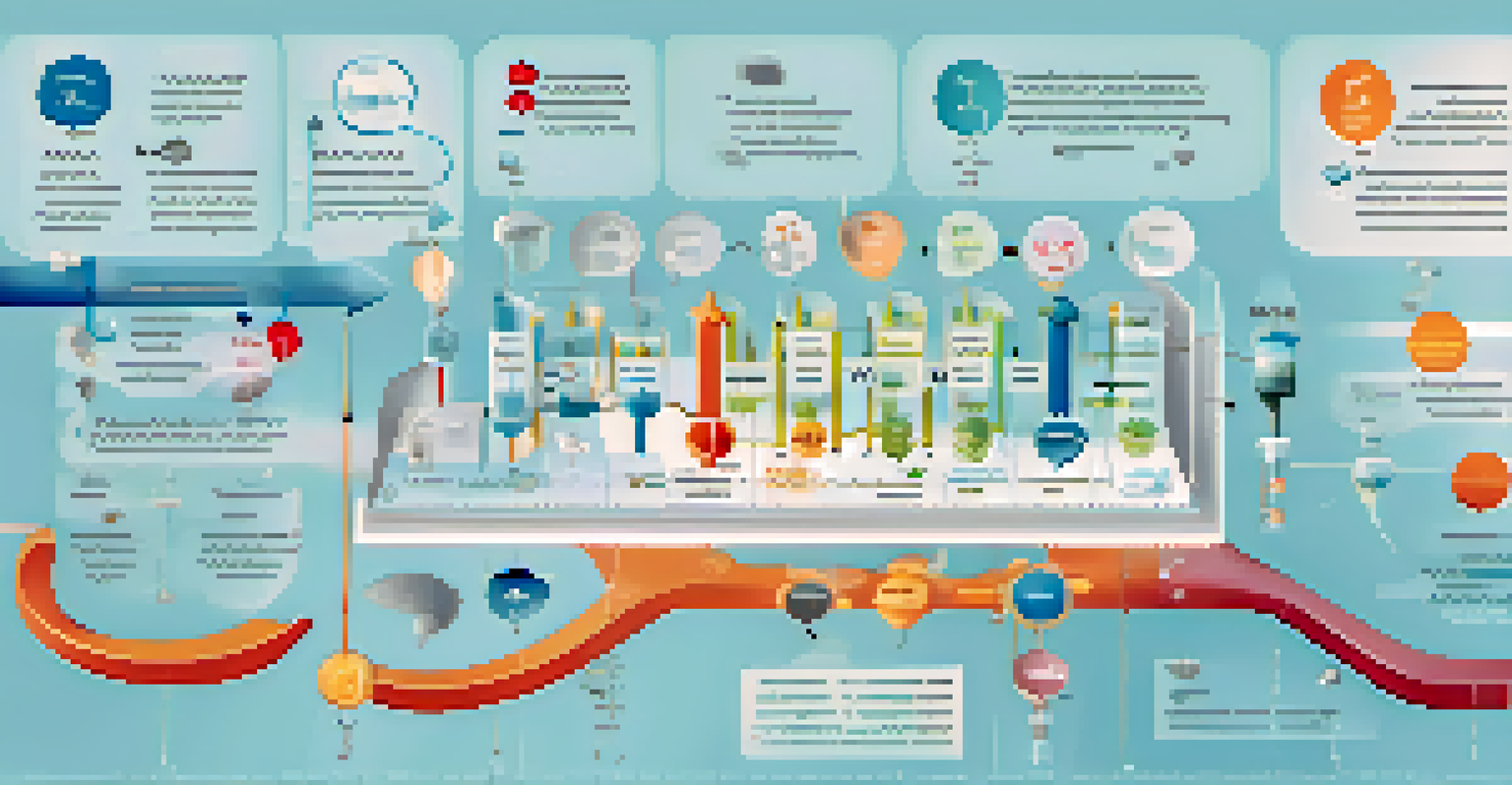An infographic showing the pharmacokinetics process of a drug in the body.