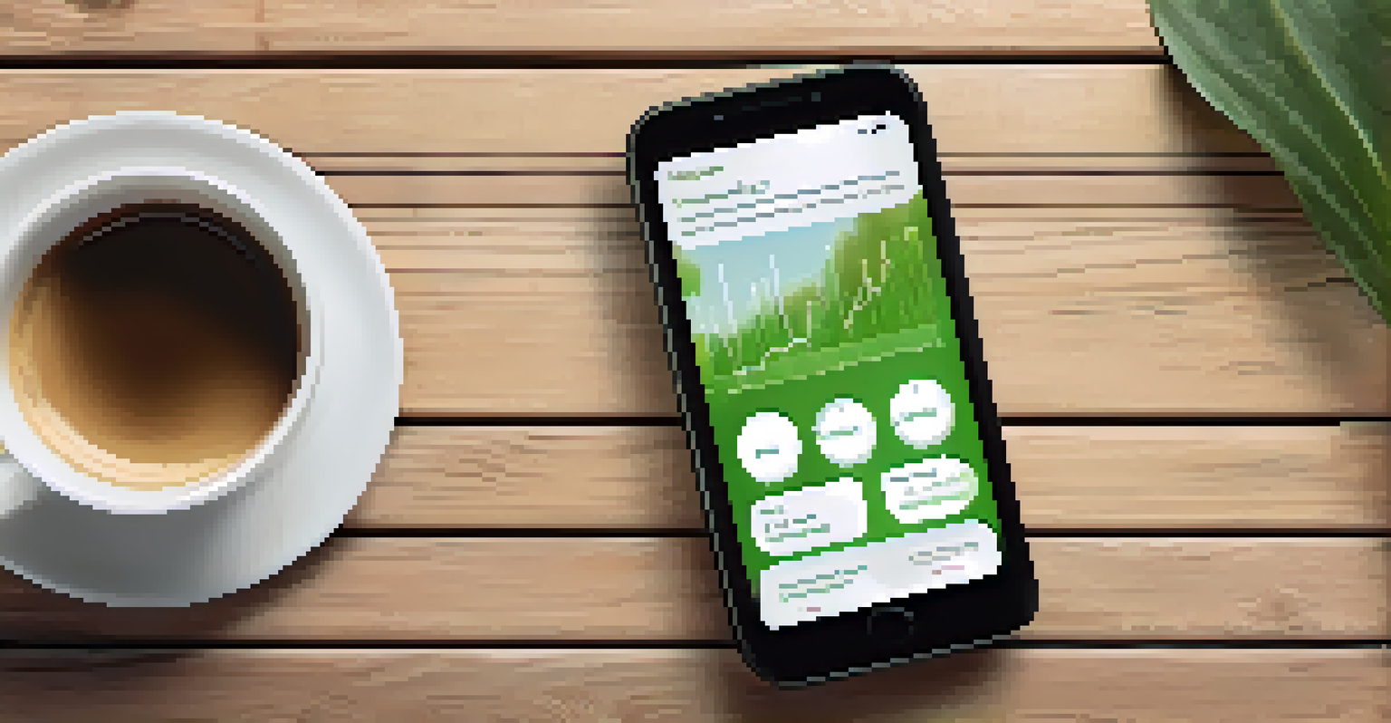 A close-up view of a smartphone showing a health app interface, highlighting personalization in health management.