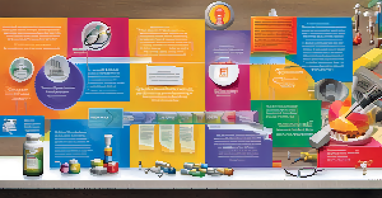 An educational illustration showing the key elements of informed consent in genetics with colorful icons.