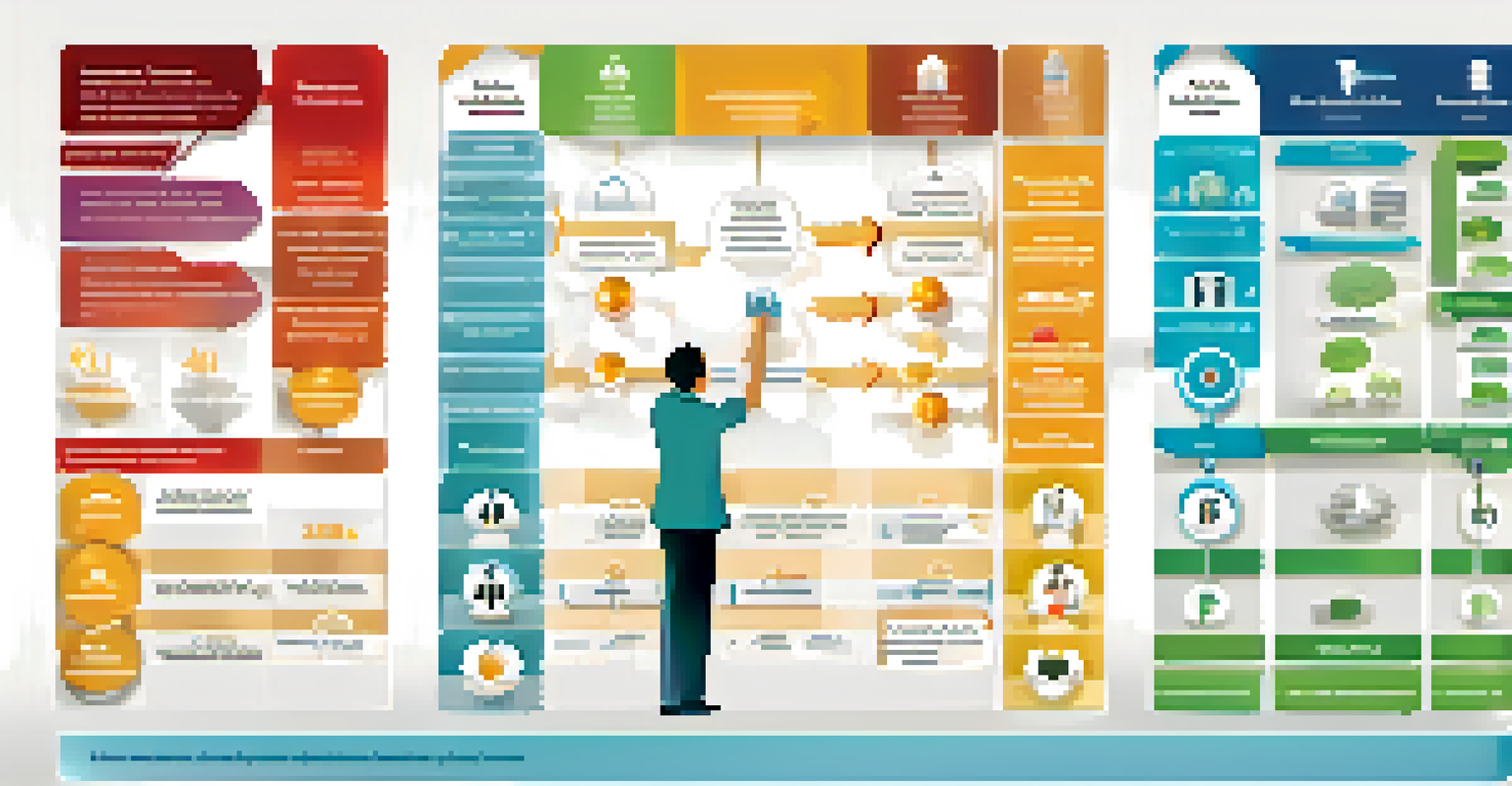 An infographic illustrating the four phases of clinical trials, featuring distinct icons and color schemes for each phase.